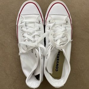 White High Top Converse